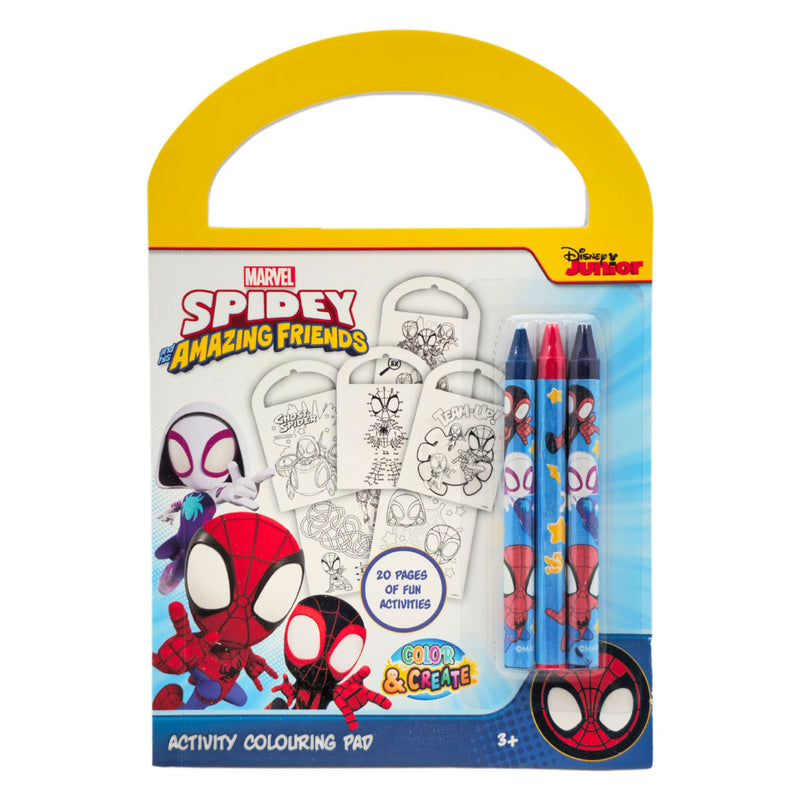 Load image into Gallery viewer, Canenco spidey activiteitenboek - incl. 3 kleurpotloden