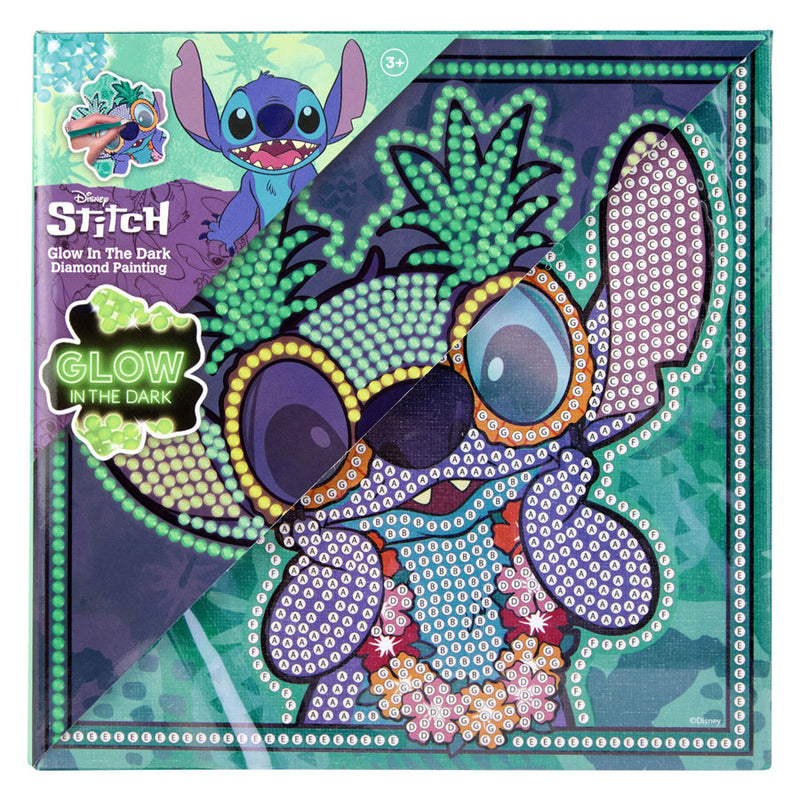 Load image into Gallery viewer, Canenco stitch diamond painting canvas glow in the dark 19x19cm