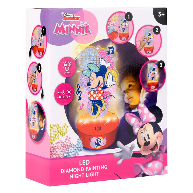 Load image into Gallery viewer, Canenco minnie mouse diamond painting nachtlamp