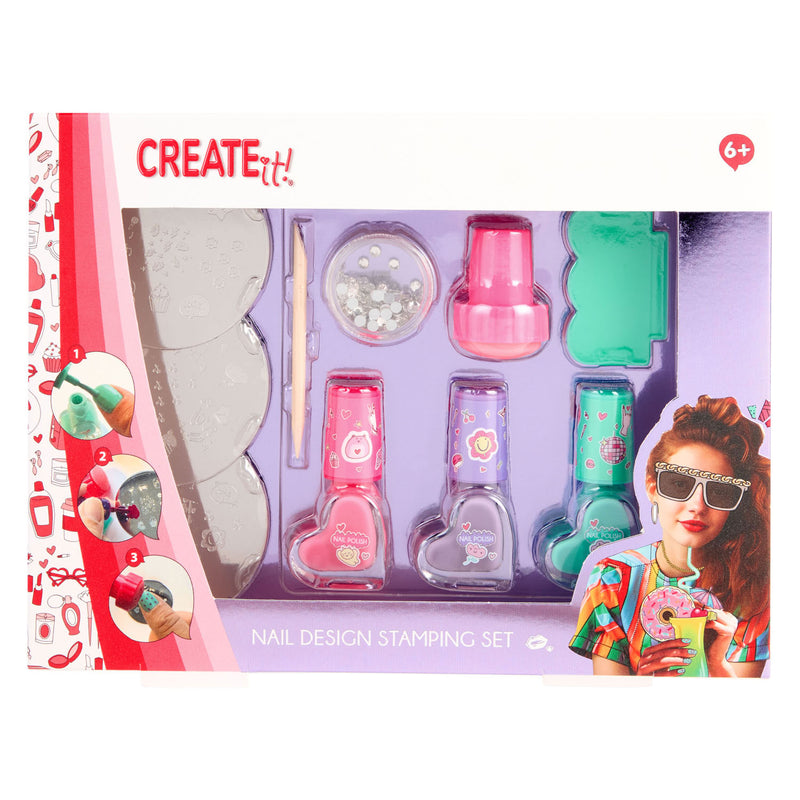Load image into Gallery viewer, Create it! nageldecoratie stempelset