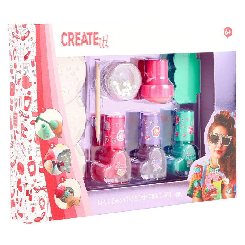 Load image into Gallery viewer, Create it! nageldecoratie stempelset