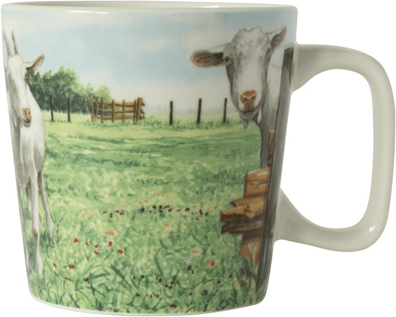 Load image into Gallery viewer, Wiebe van der zee wiebe's farm minimok geit 230ml doos a 6 stuks porselein