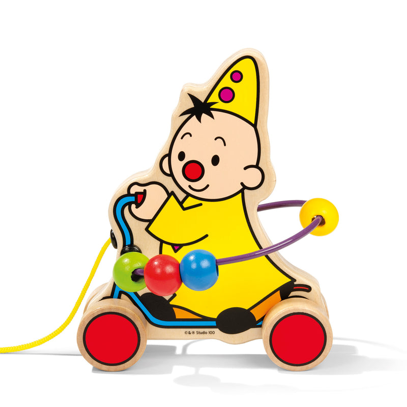 Load image into Gallery viewer, Bambolino toys bumba houten trekfiguur
