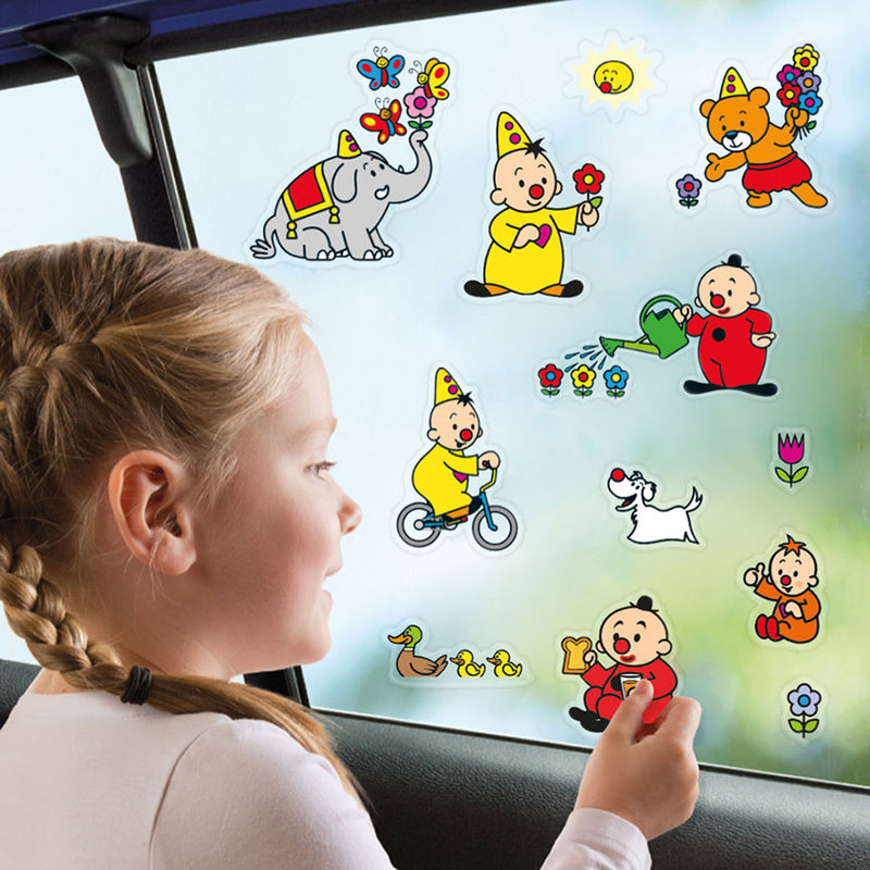 Load image into Gallery viewer, Totum dsp bumba 50 herbruikbare raamstickers.