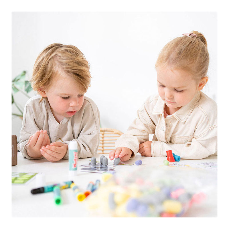 Load image into Gallery viewer, Bambolino woezel pip xl knutselkoffer met knutselbenodigheden, creatief speelgoed jongens en meisjes - junior vanaf 3 jaar - toys - knutselbox knutselpakket cadeau tip