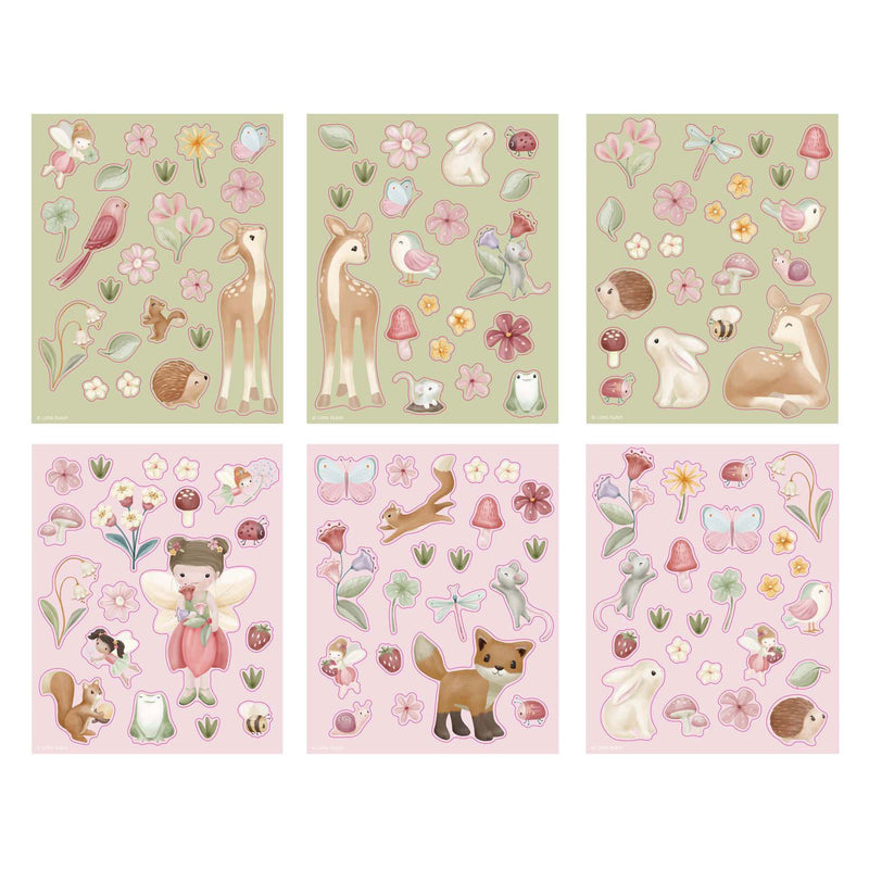Load image into Gallery viewer, Bambolino toys little dutch stickerset fairy garden