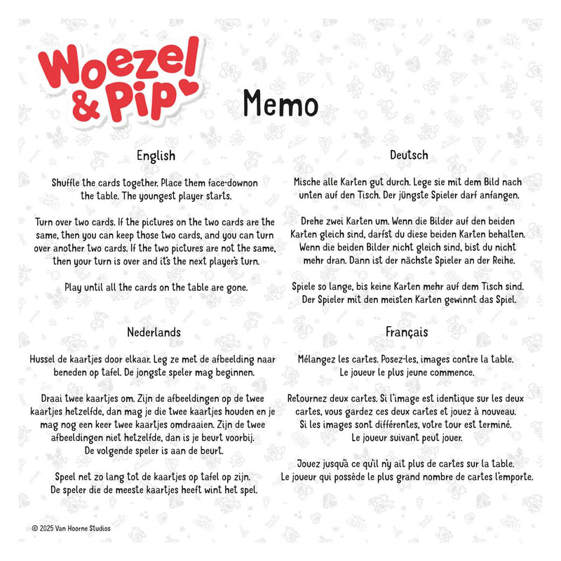 Load image into Gallery viewer, Bambolino woezel pip memo. 3+