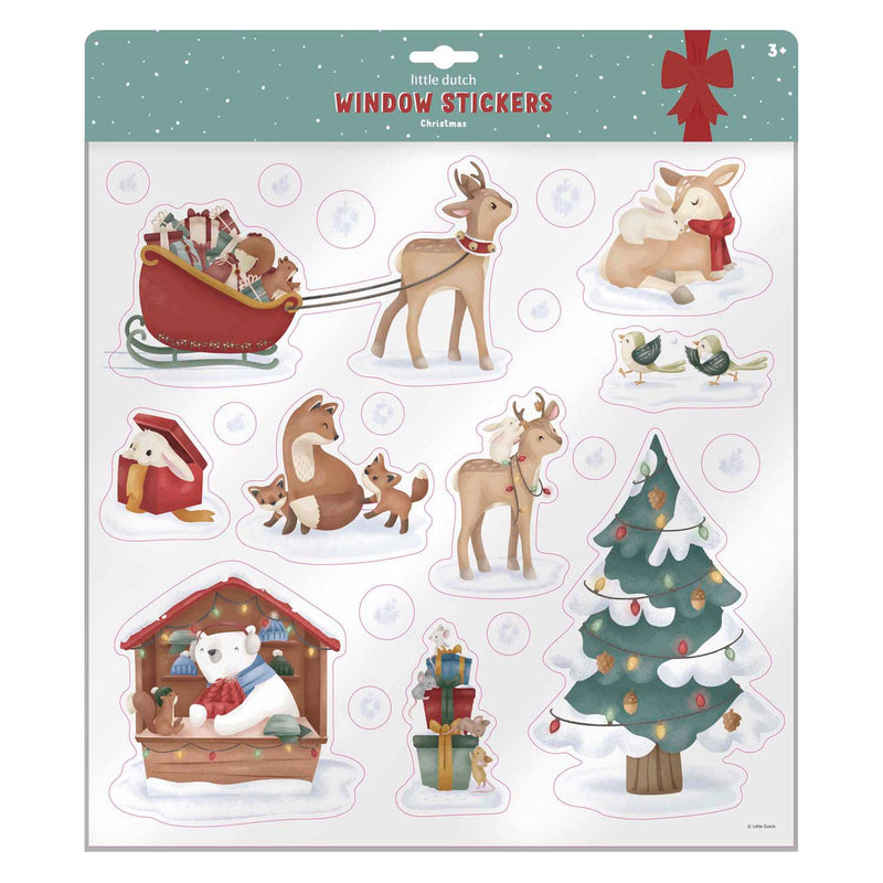 Load image into Gallery viewer, Bambolino toys raamstickers kerst