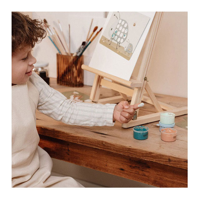 Load image into Gallery viewer, Little dutch vingerverf forest friends - complete set - cadeautip - creatief speelgoed