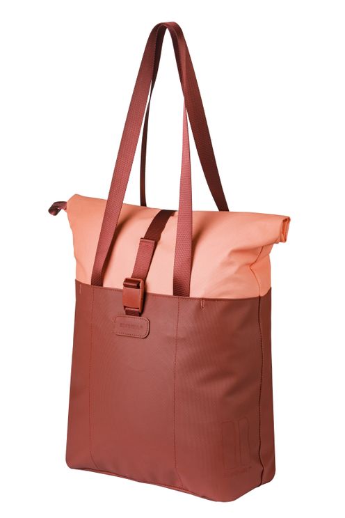 Load image into Gallery viewer, Basil b.v. tas basil vive shopper bordeaux roze | mik hooks | 20l