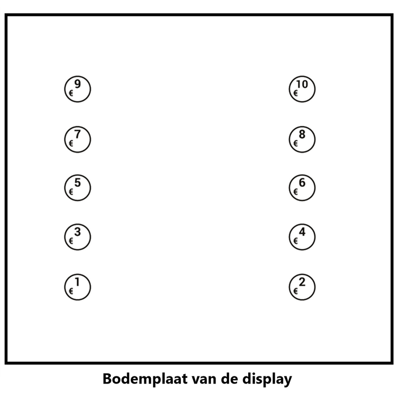 Load image into Gallery viewer, Carson balie display leeg