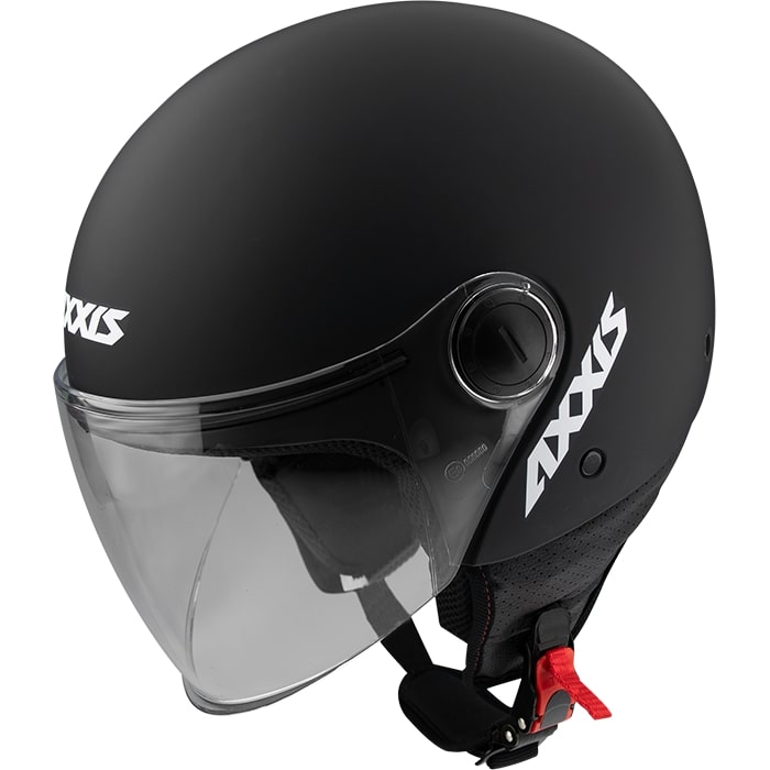 Load image into Gallery viewer, Axxis helm square solid mat zwart l