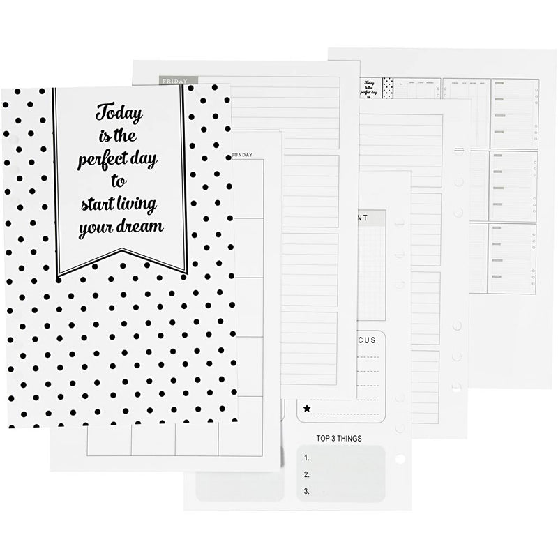 Afbeelding laden in galerijviewer, Https: www.cchobby.nl planner-bulletjournal-pagina-s-afm-142x210-mm-aantal-pagina-s-7-120-gr-wit-1-stuk