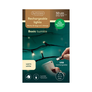 Load image into Gallery viewer, Kaemingk led duracharge basic lights 8 functie twinkel effect buitenl.367.5cm