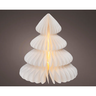 Load image into Gallery viewer, Kaemingk micro led boom papier steady binnen fsc mix 100% dia24cm x h.28cm | 2 stuks