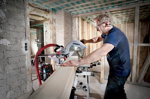 Load image into Gallery viewer, Metabo afkortzaag kgs 305 m met trekfunctie - 619305000