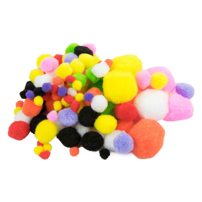 Load image into Gallery viewer, Edco gekleurde pompons, 100st.