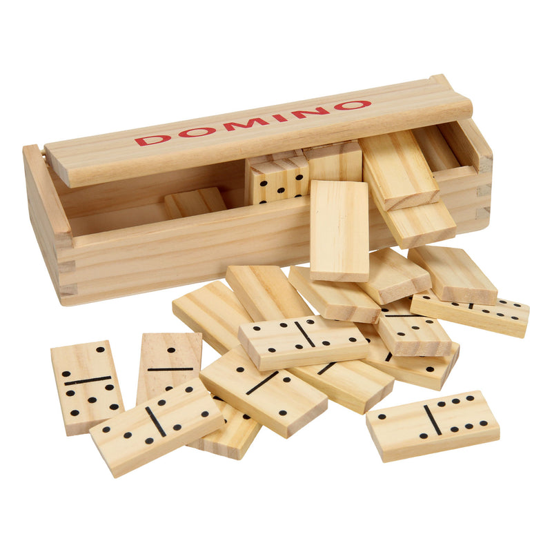 Load image into Gallery viewer, Naturel houten domino