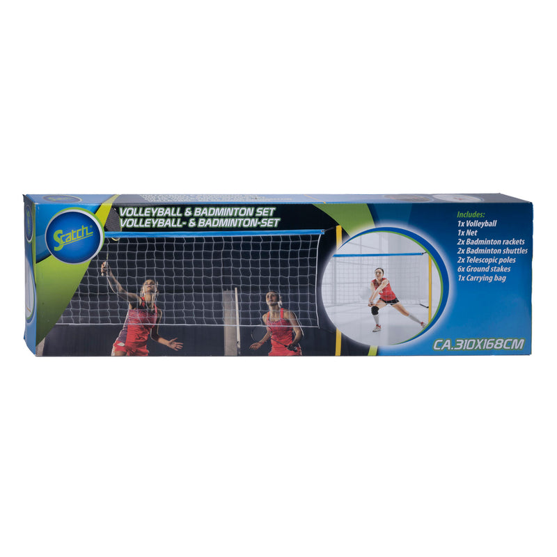 Load image into Gallery viewer, Scatch volleybal en badminton set