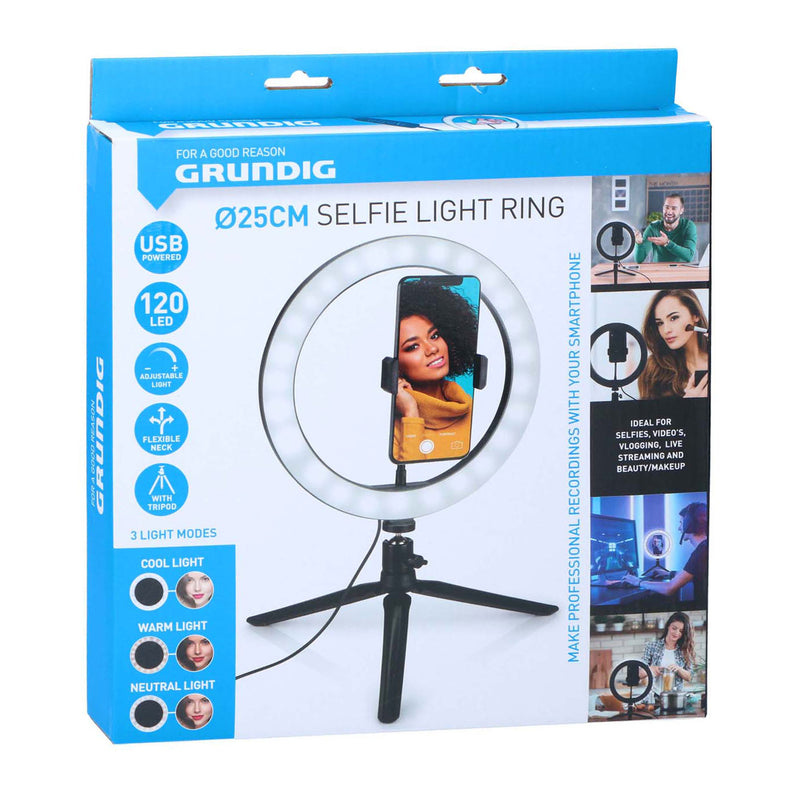 Afbeelding laden in galerijviewer, Ringlight op statief