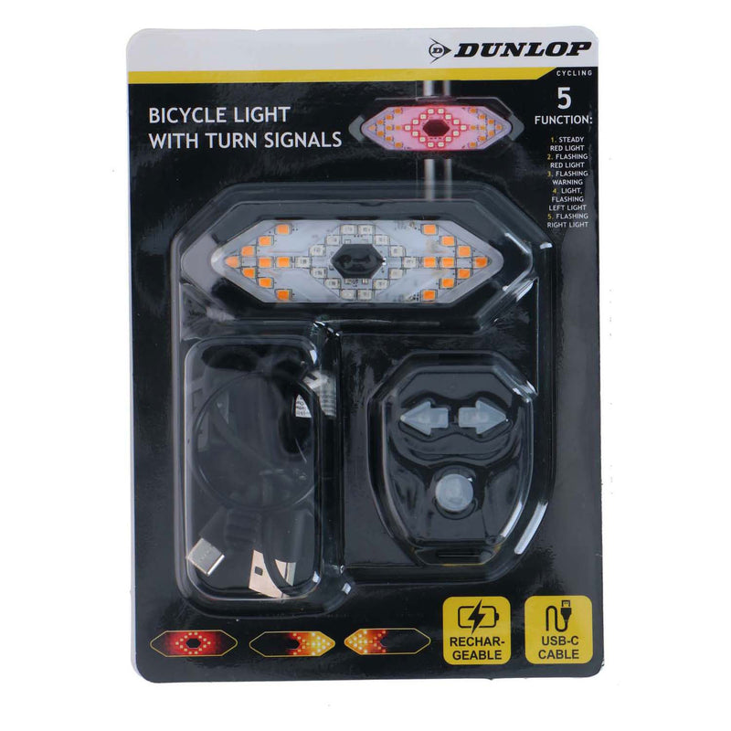 Afbeelding laden in galerijviewer, Dunlop fietslamp met richtingaanwijzer