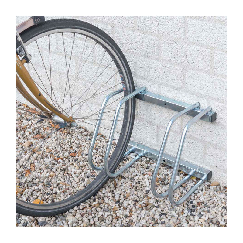 Load image into Gallery viewer, Dunlop fietsenrek grond muur, 2 fietsen