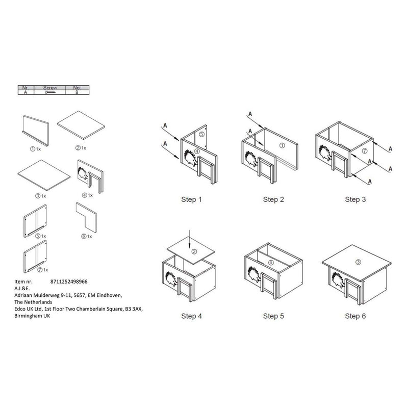 Load image into Gallery viewer, Egelhuis - 32x26x20cm