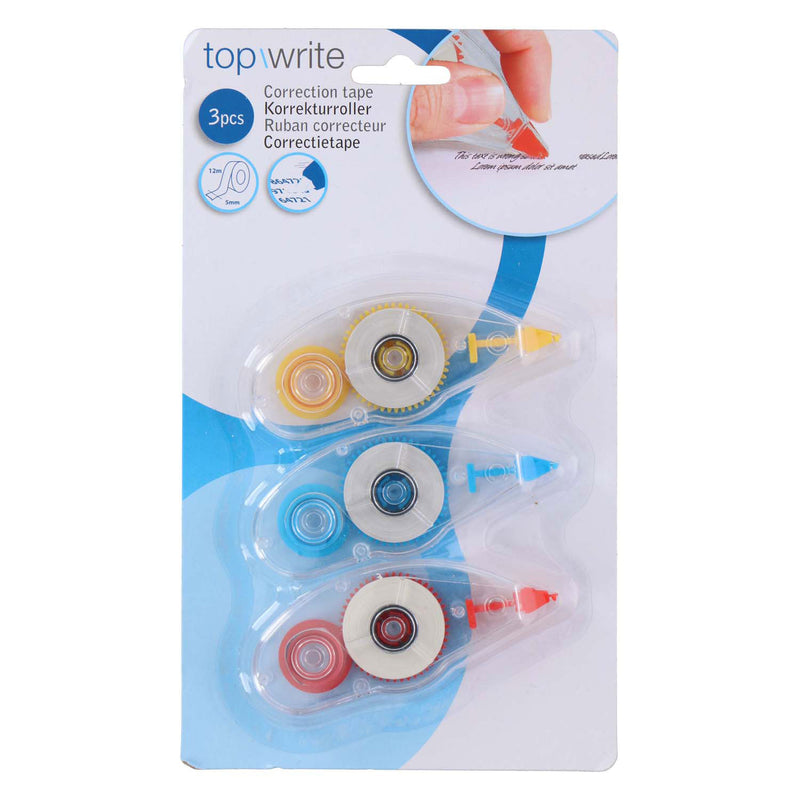 Afbeelding laden in galerijviewer, Correctietape rollers, 3st.