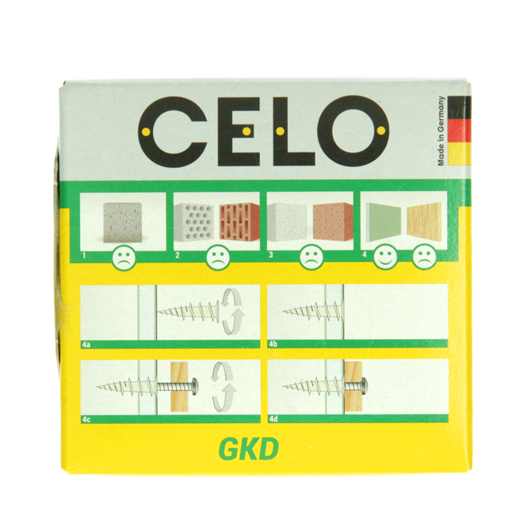 Load image into Gallery viewer, Celo 1067402 - metalen gipsplaatpluggen gkdz 4,5x35, 50 pcs | 1 stuks