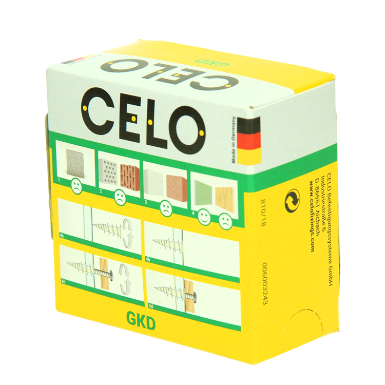 Load image into Gallery viewer, Celo 1067402 - metalen gipsplaatpluggen gkdz 4,5x35, 50 pcs | 1 stuks