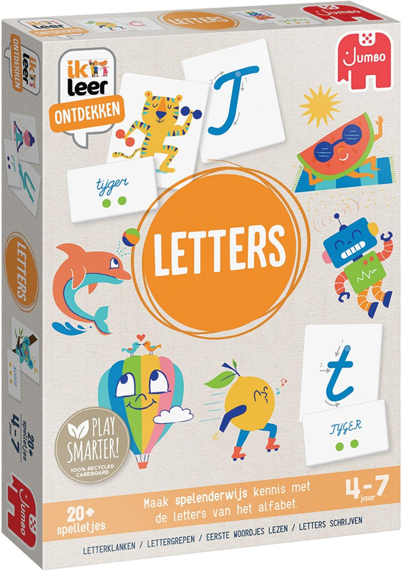 Load image into Gallery viewer, Jumbo ik leer ontdekken letters