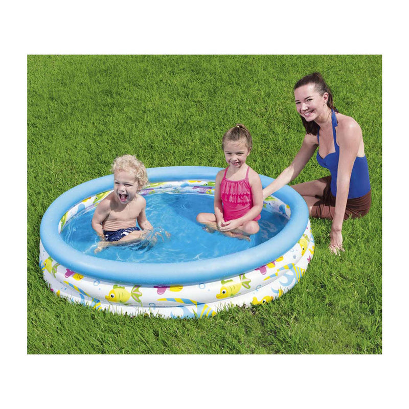 Load image into Gallery viewer, Bestway kinderbad rond coral reef crew play pool 122