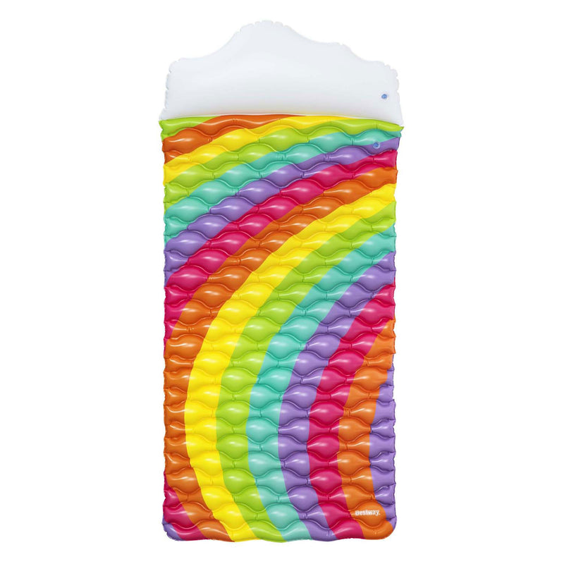 Load image into Gallery viewer, Bestway rainbow dreams drijvede mat, 161cm