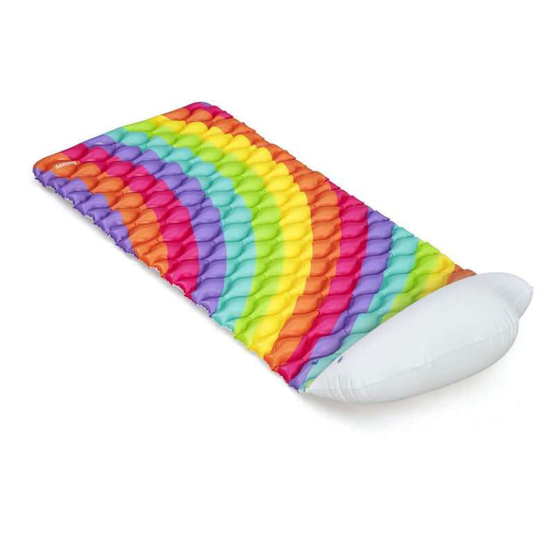 Load image into Gallery viewer, Bestway rainbow dreams drijvede mat, 161cm