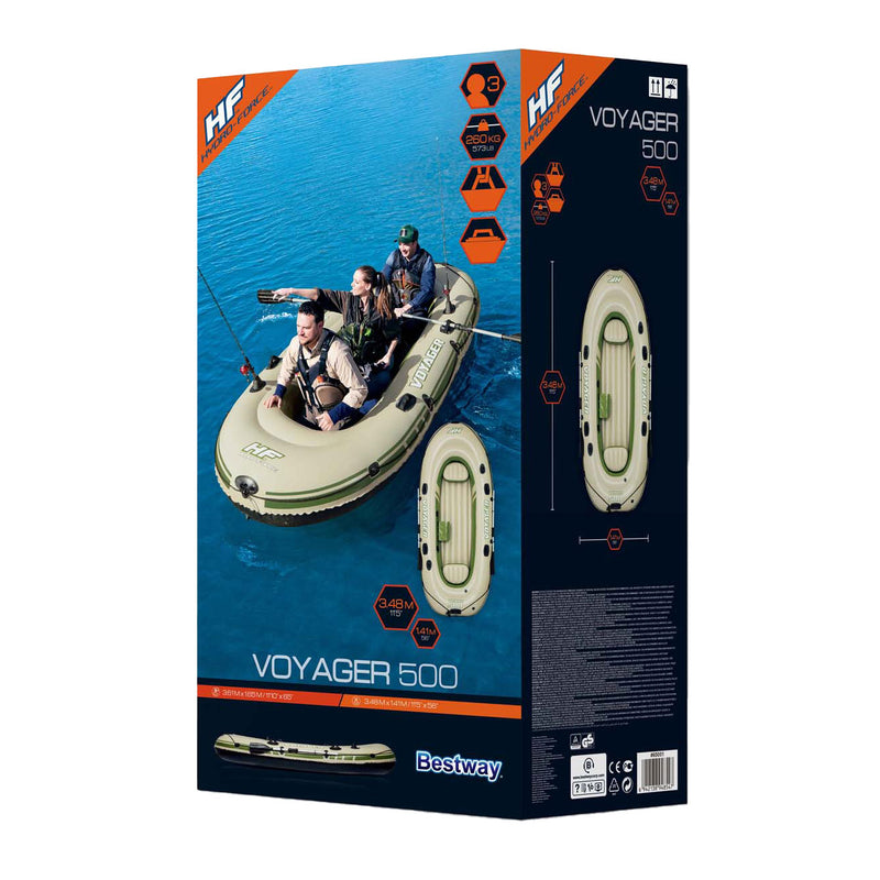 Load image into Gallery viewer, Hydro force boot Voyager 500 set groen