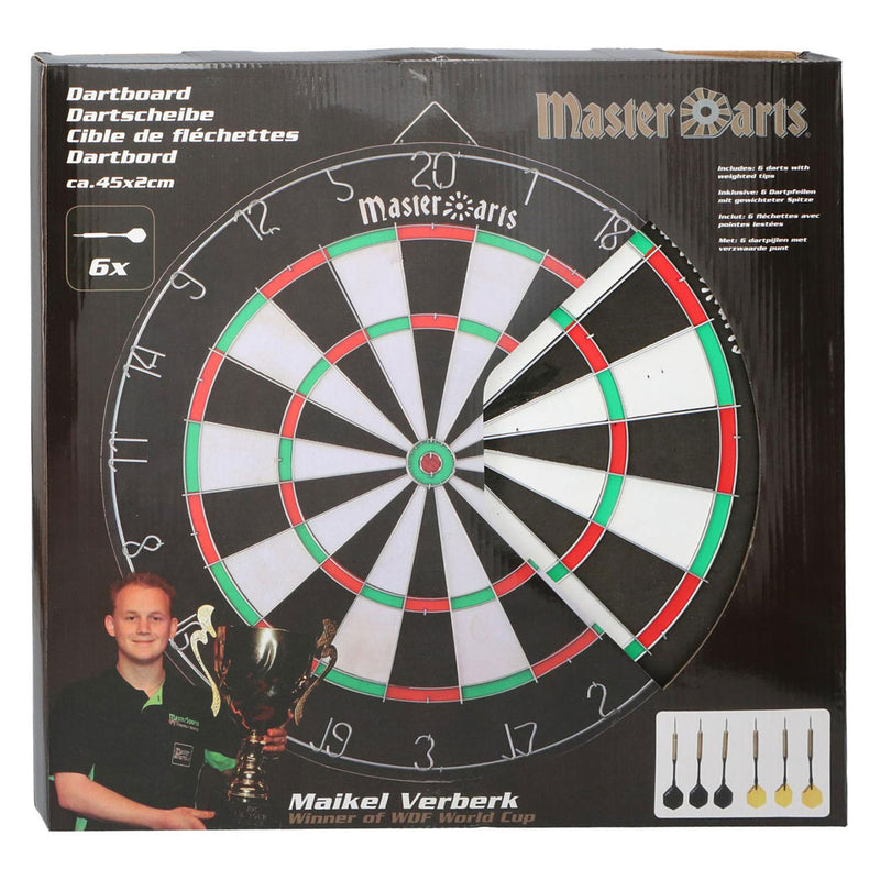 Load image into Gallery viewer, Master darts dartbord met pijlen
