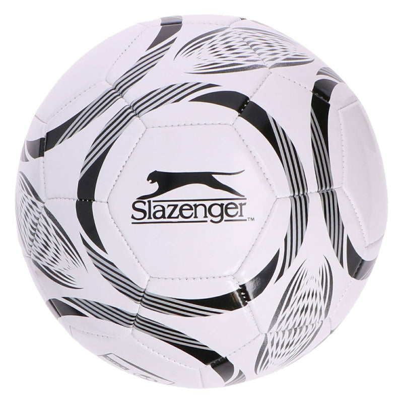 Load image into Gallery viewer, Merkloos sans marque slazenger voetbal maat 5 - football size 5 voor training en wedstrijd - voetbal voor buiten en sportveld - assorti kleuren zwart, blauw of rood - standaard voetbalmaat