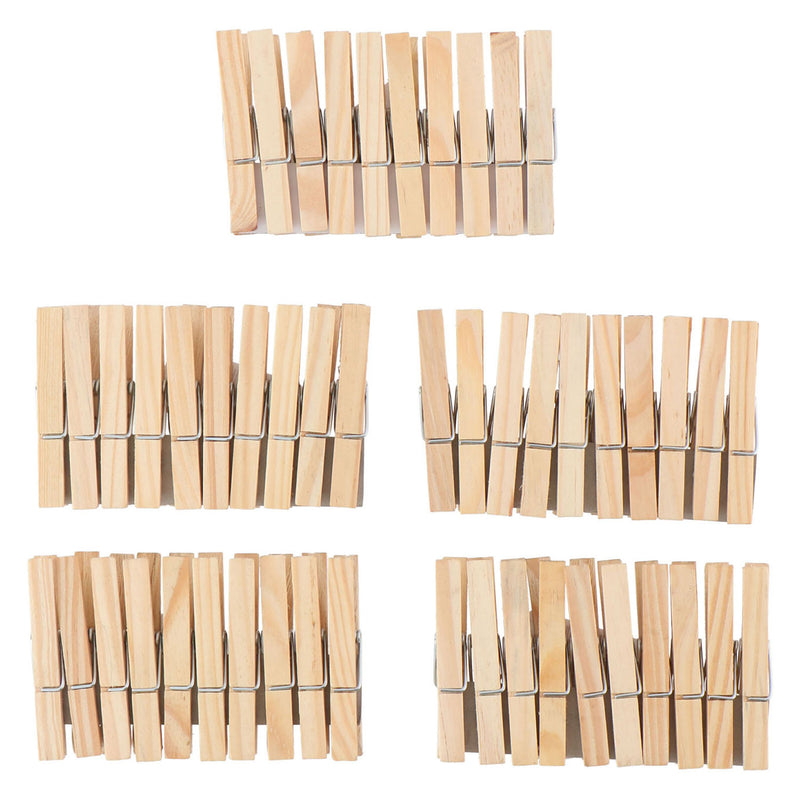 Load image into Gallery viewer, Houten wasknijpers, 100st.