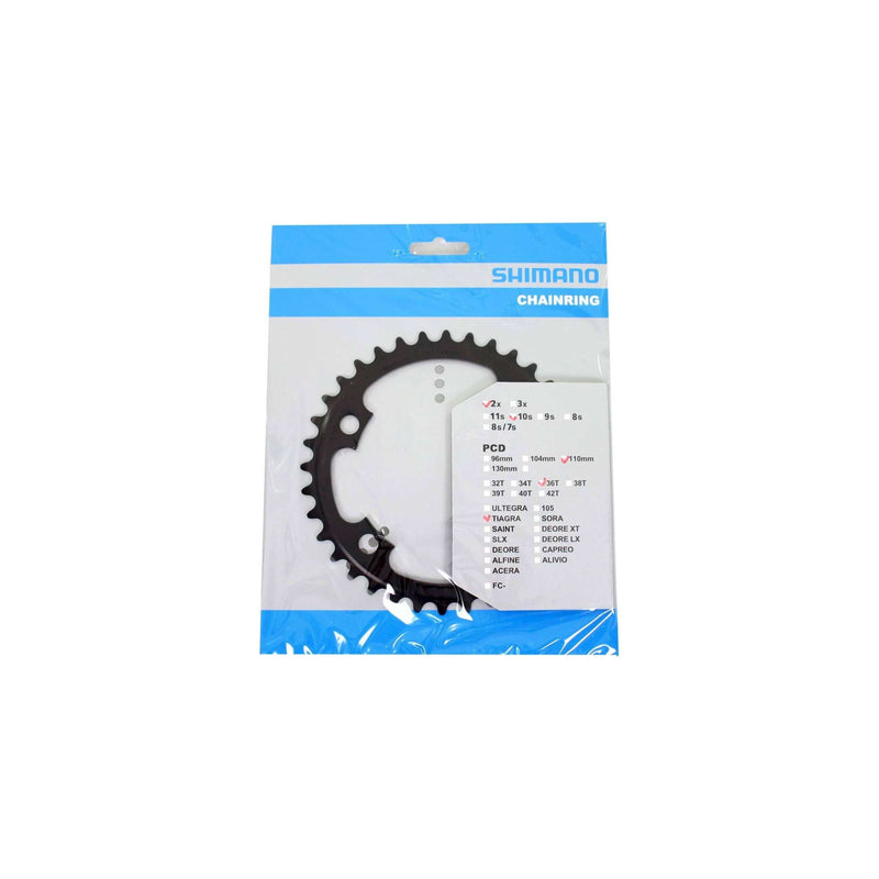 Afbeelding laden in galerijviewer, Shimano kettingblad Tiagra 10V 36T Y1RC36000 FC-4700