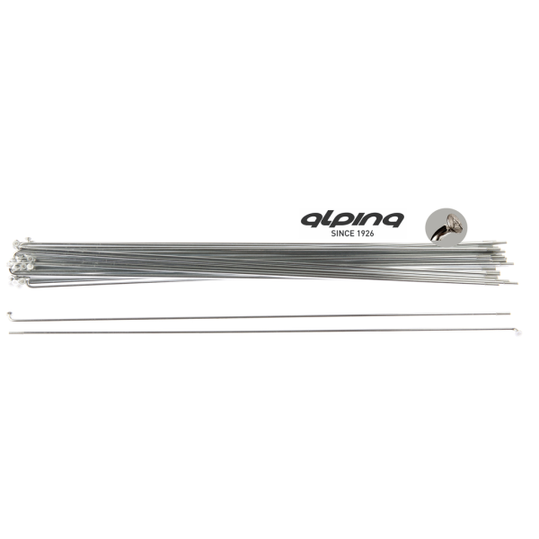 Load image into Gallery viewer, Spaken 296-14 Alpina ø2.00 mm FG 2.3 verzinkt - zilver (144 stuks)