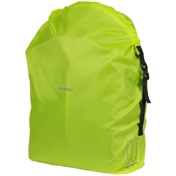 Load image into Gallery viewer, Basil Keep Dry and Clean - regenhoes - verticaal - neon geel