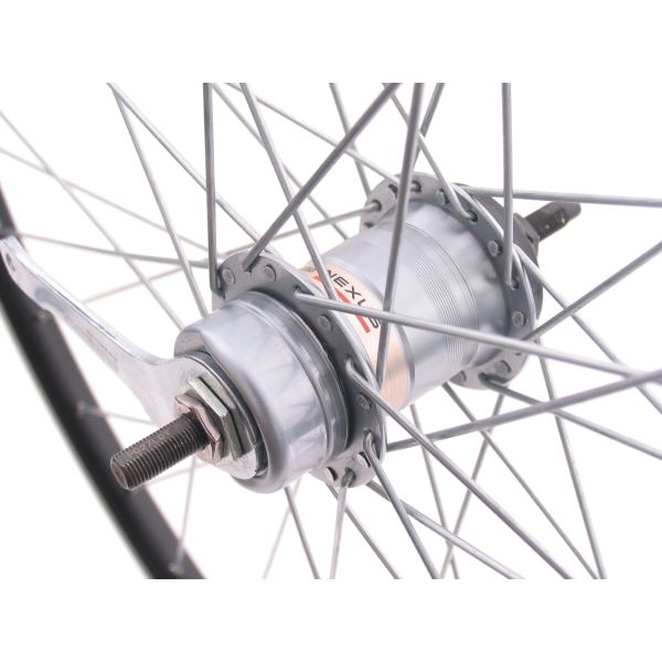 Load image into Gallery viewer, Shimano Achterwiel 28 622x19C Andra 30 velg met Nexus 3 remnaaf zwart