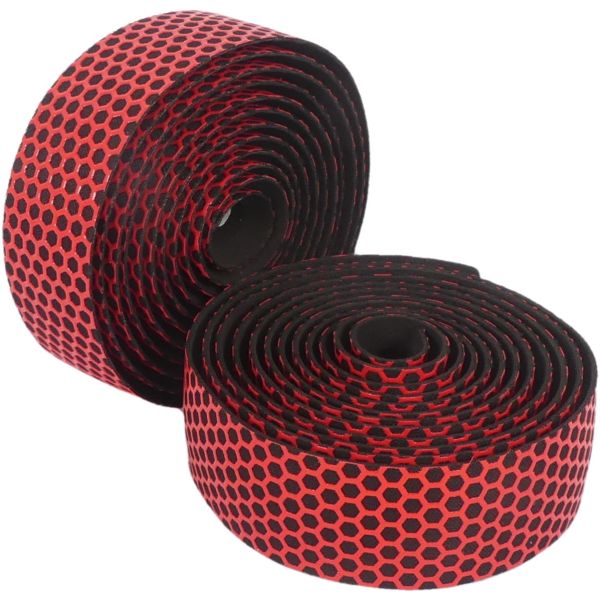 Load image into Gallery viewer, Edge stuurlint silicon anti-slip - rood (2 stuks in een doos)