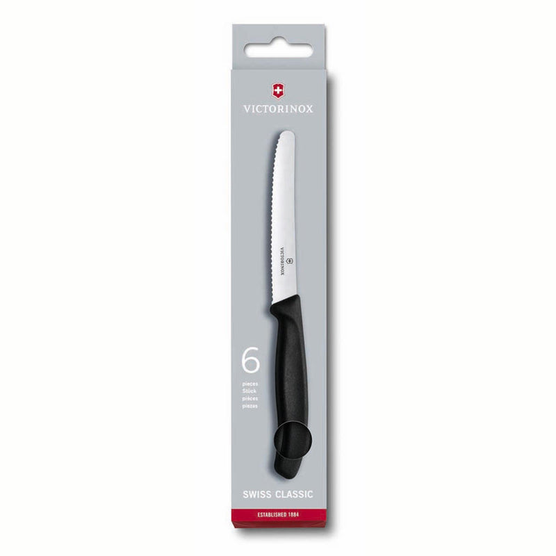 Load image into Gallery viewer, Victorinox tafelmessen gekarteld ds 6st.