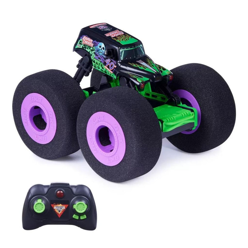 Afbeelding laden in galerijviewer, Monster Jam Monster Jam RC Grave Digger Ramp Champ 1:16