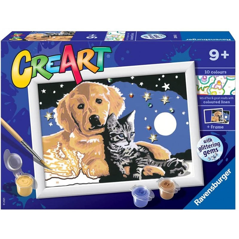 Load image into Gallery viewer, Ravensburger creart stargazing sweetness