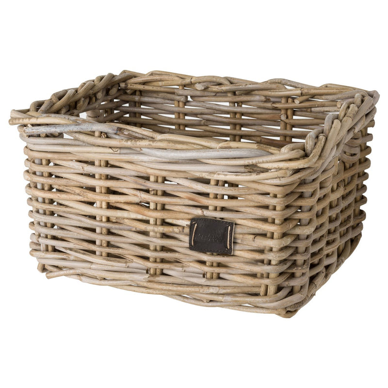 Load image into Gallery viewer, Fastrider zeno rotan fietsmand - naturel - 8l - handgemaakt