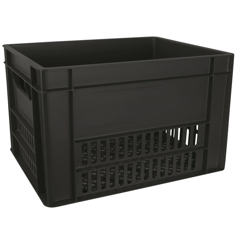 Load image into Gallery viewer, Fastrider fietskrat large zwart recyclaat