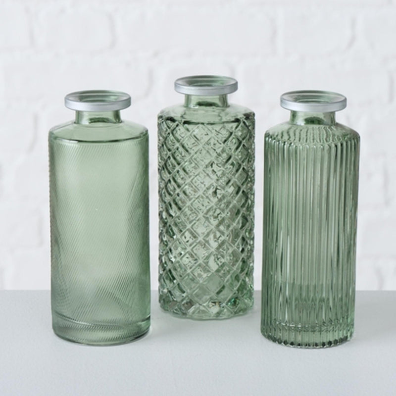 Load image into Gallery viewer, Boltze home vaas adore h13cm groen