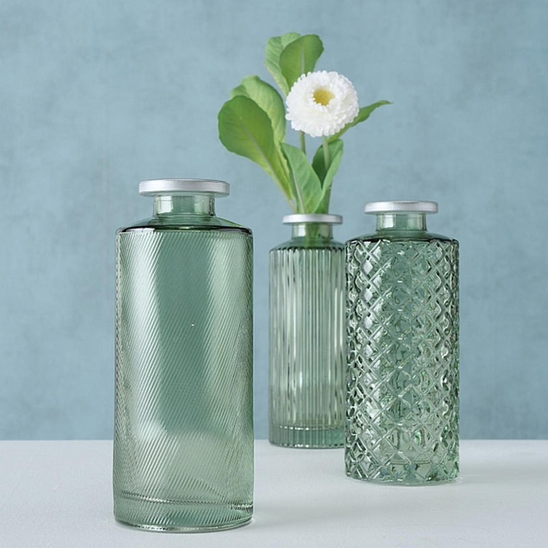 Load image into Gallery viewer, Boltze home vaas adore h13cm groen